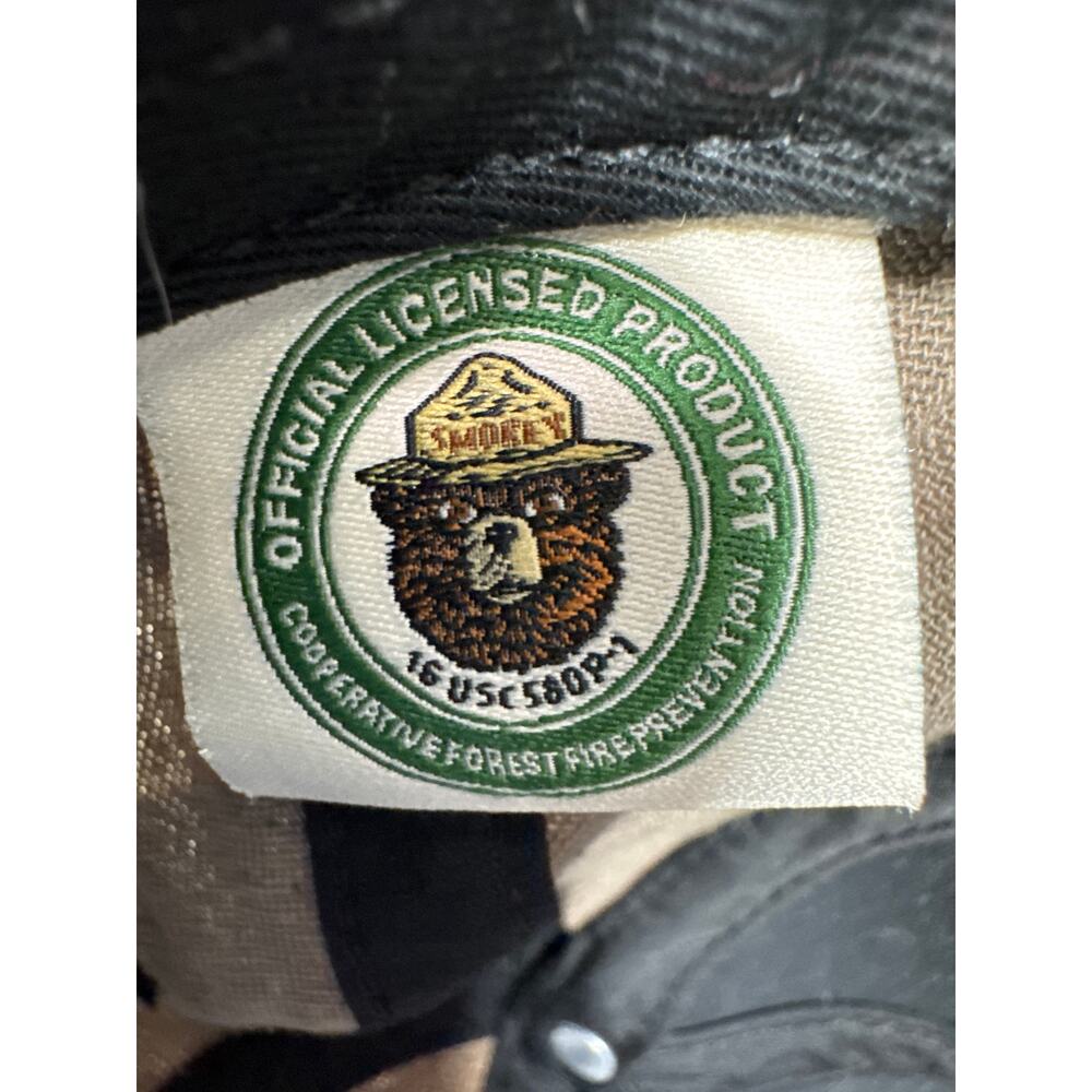 American Needle Roscoe Smokey Bear Camo Adjustable Hat, OS, Unisex - Picture 7 of 7